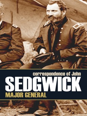 cover image of Correspondence of John Sedgwick, Major-General